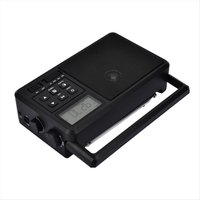 (ABGQ) Portable Internet Radio Best Reception FM Bluetooth Radios Speaker LCD Screen Support Alarm Clock Sleep Timer UK Plug