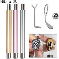 1/2/3PCS Strong Magnetic Stick Cat Eye Magnet Double Headed Nail Art Cylindrical Ball Heart-shaped Hollow Cat Eye Magnet Tools