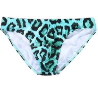Men Sexy Swim Briefs Swimsuit Bikini Man Leopard Swimwear Swimming Trunks Bathing Suit Beachwear Sunbathing Shorts