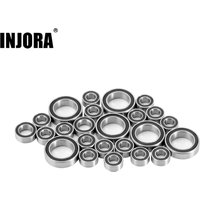 INJORA 24PCS Sealed Steel Bearing Kit for 1/24 RC Crawler FMS FCX24 Upgrade