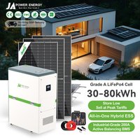 Hybrid Solar System 30kw 40kw 50kw 60kw All in One Inverter and Lithium Battery Home 100kw Home Solar Battery Storage Systems