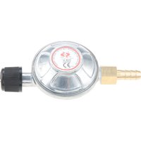 Low Pressure Propane 50mbar Disposal Bottle Connection Regulator Kit with Adjustable Knob Adapter for Camping Stove Grill Heater