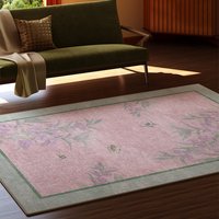 Retro Style Rugs for Bedroom Light Luxury Living Room Decoration Large Carpet Washable Bedside Floor Mat Anti-slip Cloakroom Rug