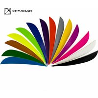 Archery Fletches 4 Inch Turkey Arrow Feathers Fletching Right Wing Water Drop for DIY Hunting Bow Accessories