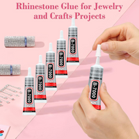 B7000 transparent adhesive, precision needle tip, imitation diamond glue, imitation diamond handmade jewelry glue, jewelry glue, jewelry craft makeup.