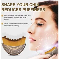 1-2PCS Portable Face Sculpting Massage Brush Ergonomic Contour Design Lymphatic Drainage Chin Lifting Home Spa Massage Tool