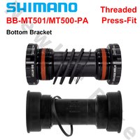 AliExpress Shimano SHIMANO DEORE BB-MT500-PA BB-MT501 Bottom Bracket for MTB Bike Threaded 68/73MM Shell Width Press-Fit 89.5/92MM Original Bicycle