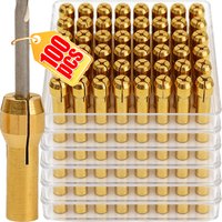 0.5-3.2mm Mini Micro Chuck Drill Chucks Adapter Copper Brass Power Rotary Tools for Grinding Machine Clamping Adapters Wholesale