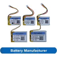 Original Replaces 600mAh-1400mAh Battery For Logitech MX Master / 2s / 3 Wireless Game Mouse Batterie Accumulator AKKU