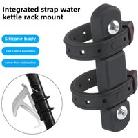 AliExpress NONE Bicycle Water Bottle Mount Adaptor Silicone Gel Bandage Kettle Cage Strap Seatpost Fork Frame Install Holder Adapter