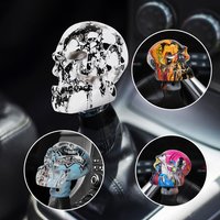 Universal Manual Wicked Skull Head Gear Stick Car Shift Knob Shifter