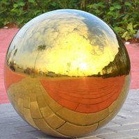 304 Stainless Steel Decorative Balls High Brightness Mirror Sphere Garden Ornament Sphere for Yard Lawn