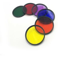 NEW 37 40.5 43 46 49 52 55 58 62 67 72 77 82mm DSLR Camera Lens Red Orange Yellow Green Blue Purple Color Filter for Canon