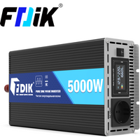 FDIK – inwerter o mocy 5000 W, generujący czystą falę sinusoidalną; modele 12 V i 24 V nie są ze sobą kompatybilne. Prosimy o wybranie odpowiedniego modelu.
