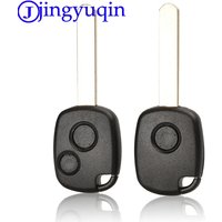 jingyuqin 1 Buttons Remote Blank Car Key Shell Case Cover Fob For Honda Odyssey Uncut Blade