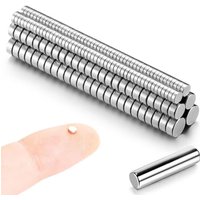 Mini Magnets Combo Pack - 100pcs 3x1mm, 100pcs 4x2mm, 100pcs 5x2mm - Tiny Thin Magnets for Miniatures, Small Model Hobby Crafts