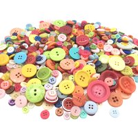 60~660PCS Colorful Mixed Resin Buttons Rotundity DIY Sewing Supplies Clothing Accessories Material Household Handmade TMZ