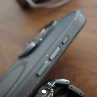 Ink dots print Matte Wireless charging for Magsafe case For iphone 16 17 15 16pro 15pro 13 14 Pro Max Shockproof bumper cover