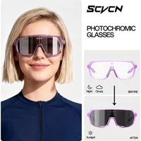 SCVCN Sunglasses for Men Hiking Eyewear Sports Glasses Cycling Glasses Fashion MTB Bike Bicycle Sports UV400 Hunting Driving