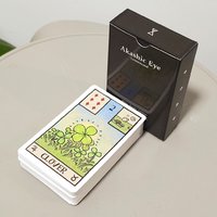 Akashic Eye Lenormand: 61-Card Divination Set (36 Traditional + 12 New + 13 Optional) Modern Illustrated Oracle Cards 9*6cm