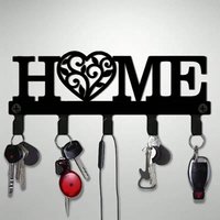 Wall Mount Key Hook,Home Entryway Organizer for Keys,Coats,Hats,Bags