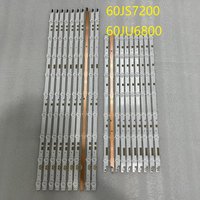 LED Strip set For Samsung UA60JS7200R UE60JU6870U UE60JU6800K UE60JS7200U UN60JS8000 V5DR_600SCA 600SCB-R0 BN96-38483A 38484A