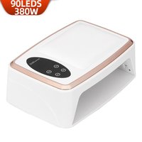 380W Nail Dryer Lamp For Machine With Hand Pillow Wear 90LEDS UV Lamp for Curing All Gel Nail Polish With Auto Sensor Nail Tools