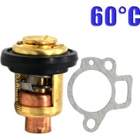 Thermostat 66M-12411-00 6G8-12411 and Gasket 62Y-12411-A1 for YAMAHA 4 stroke 2.5HP 4HP 8HP 15HP 30HP 40HP 50HP 60HP 70HP 80HP