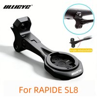 ULLICYC Alloy Angle Adjustable Computer Mount For SL8 Rapide Integrated Handlebar Compatible With Gopro GPS Garmin Bryton Wahoo