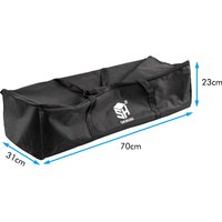 70x31 cm noir Oxford transporter sac de photographie pour Softbox Studio Photo lampe à LED unique avec trépied photographie Studio Kit éclairage