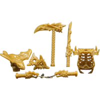 MOC Building Blocks Warring States Sickle Armor Mini Figure Assembly Model Display Cartoon Anime Accessories Toy Holiday Gift