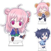10CM Anime Happy Sugar Life Cosplay Cute Acrylic Figure Stand Plate Koube Asahi Koube Shio SATOU MATSUZAKA Ornaments Gifts