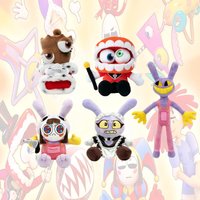 2026 Amazing Digital Doll Circus Maid Jax Plush Magical Rabbit Clown Cartoon Periphery Suitable Fans Home Collection Decoration