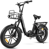 AliExpress NONE Adult electric bike samebike C05 PRO 36v13Ah 500W City ebike removable Battery 20 inches fat tire E-Mountain bike