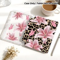 1 Pcs for S6 lite 10.4 Y-fold transparent acrylic protective shell,compatible with A9+ 11,Tab A9 8.7,Tab S7/S8/S9/S9FE/S10FE