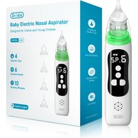MAMIJOY Electric Nasal Absorber Silent Baby Obstruction Rhinitis Cleaner Nasal Aspirator Nasal Mucus Cleaning Tool Fro Newborn