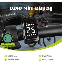 AliExpress varstrom Ebike DZ40 Display Small Size Mini Display For BAFANG BBS01 BBS02 BBSHD Motor UART Protocol 5PIN Female Electric Bike Computer