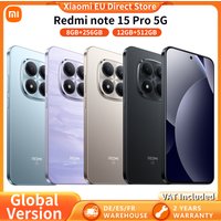 Version Globale Xiaomi Redmi Note 15 Pro 5G Smartphone 5G 6.83' Caméra Principale 200MP 6580mAh Charge 45W IP69 IP69K IP66 IP68 NFC