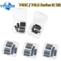 50PCS 74HC/ 74LS Integrated Circuit Logic IC Kit DIP-14 74HC00 74HC02 74HC04 74HC08 74HC32 74LS00 74LS02 74LS04 74LS08 74LS32