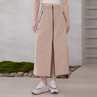 K2151W Sunscreen Skirts Combed Cotton Skirts For Women Ladies Loose Skirts
