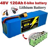 2026 New 48V 120Ah 2000W 13S3P DC/T Lithium Ion Battery Pack Suitable for 48V motors with BMS+54.6V Charger