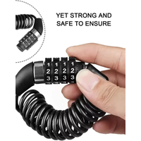 AliExpress GOT-TOG Bicycle Lock Steel Wire Chain Lock Mountain Bike Motorcycle Anti-theft Code Steel Wire Rope Lock Luggage Lock Helmet Lock