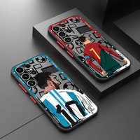 Football Number Phone Cover Case for Samsung Galaxy S21 Note 20 Ultra 10 S26 S23 FE S22 S20 S25 Ultra S24 Plus