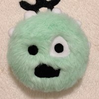 Cortisball Plush Ball Pendant Kawaii Green Monster Plush Keychain Ugly Cute Hanging Pendant For Fan Bag Gift