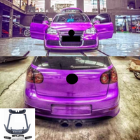 Body Kit for Volkswagen vw GOLF 5 upgrade R32 Style Front bumper Rear bumper Side skirt Grill Fog lamp frame Car Accessories