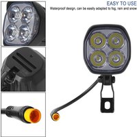 Front LED Headlight FOR KUKIRIN For G2Pro DB Electric Scooter Bright Headlamp Easy Installation Upgrade Head Light Accessories