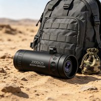 Mini Portable 2000X25 HD Monocular Telescope 80000M Long Range Pocket Scope for Hiking Camping Bird Watching Travel