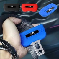 Silicone Seat Belt Cover for Golf Jetta Passat T-Roc Tiguan Polo Noise reduction, beautiful design, safe fit and easy to install