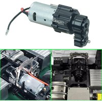 Metal Second Gearbox with Transfer Case for 1/14 RC Truck Tamiya For scania 770S For man For volvo FH16