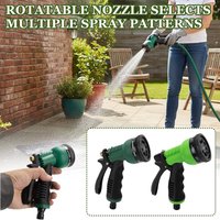 Water Hose Sprayer For Watering Plants And Car Washing,Garden Hose Nozzle Sprayer,Adjustable Spray Patterns For Lawn & Garden